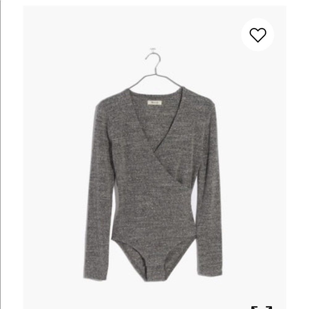 Madewell wrap bodysuit